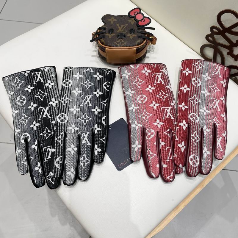 LV Gloves M L 101206